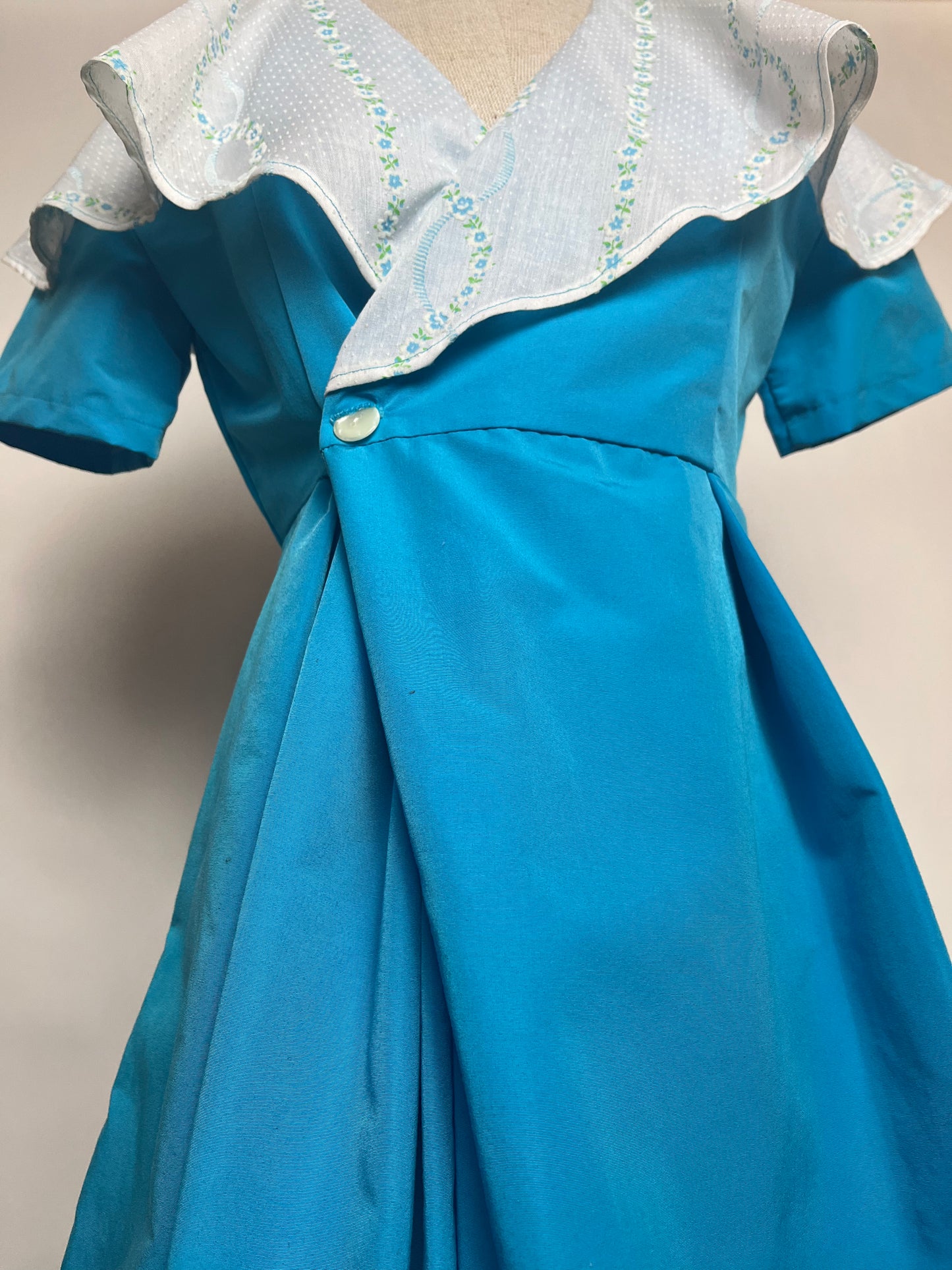 Sweet blue prairie dress