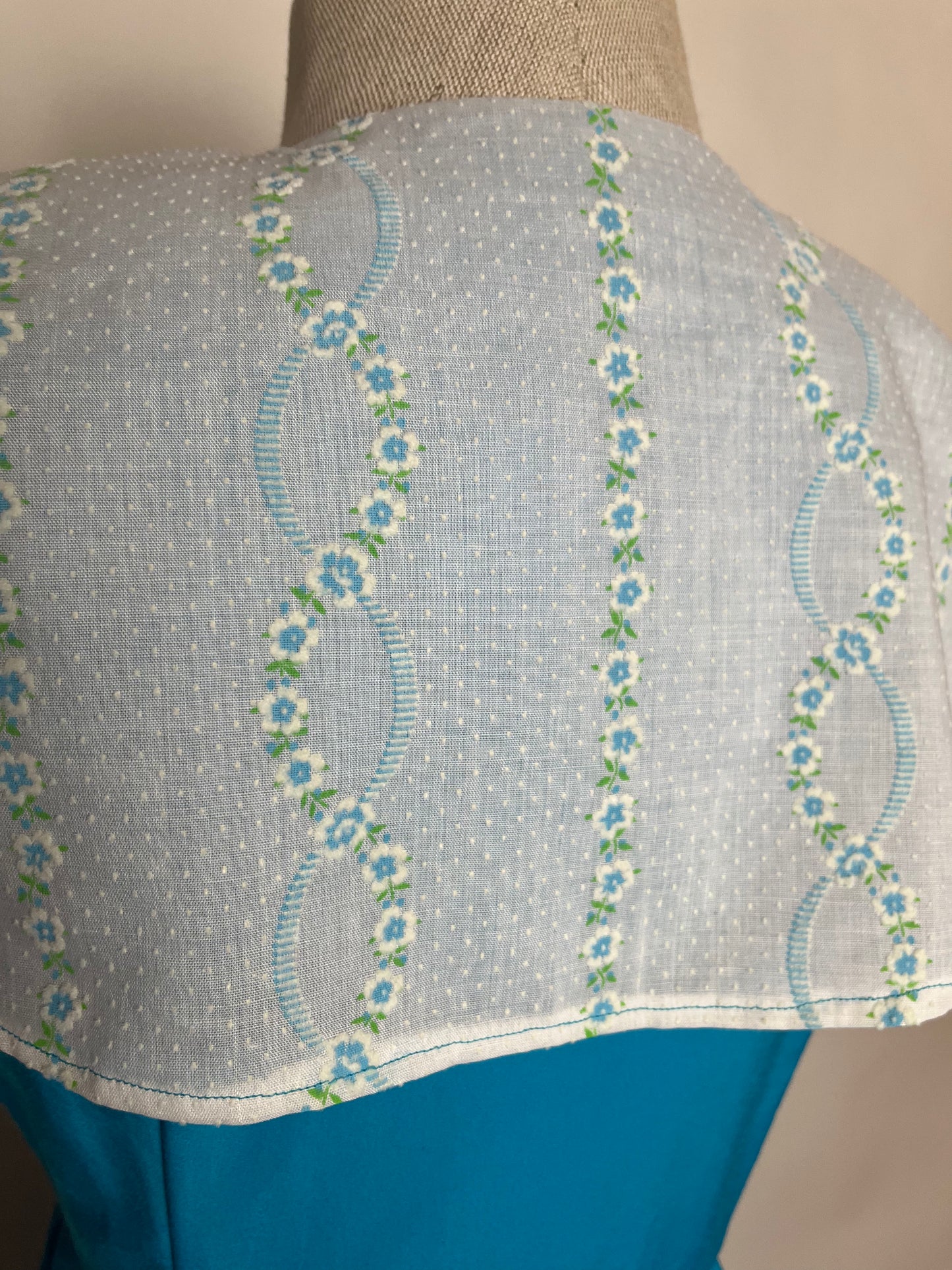 Sweet blue prairie dress