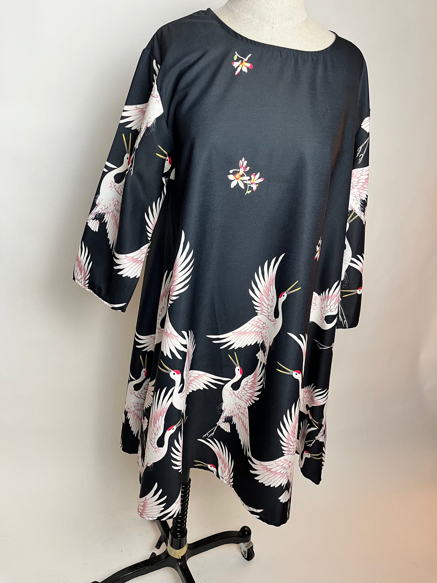 Black Crane dress
