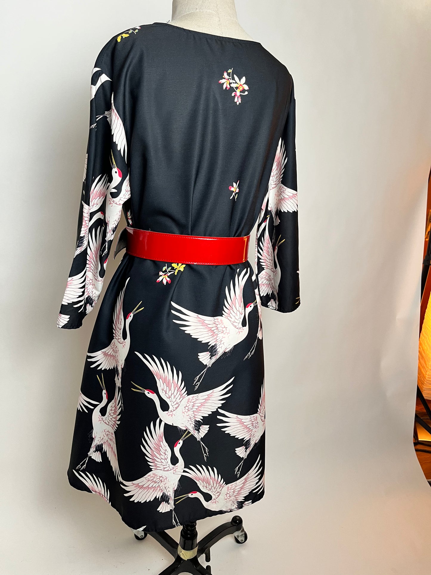 Black Crane dress