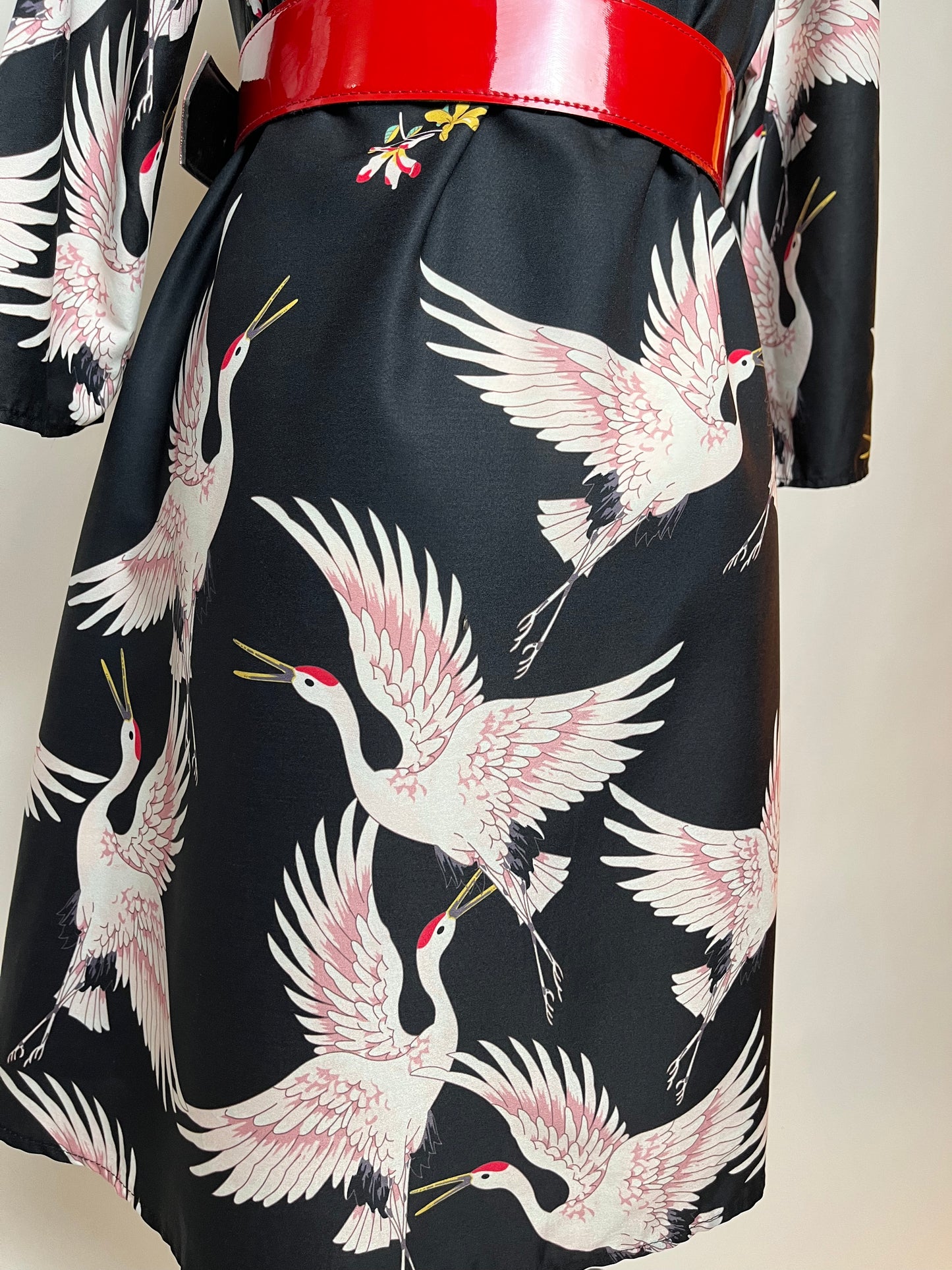 Black Crane dress