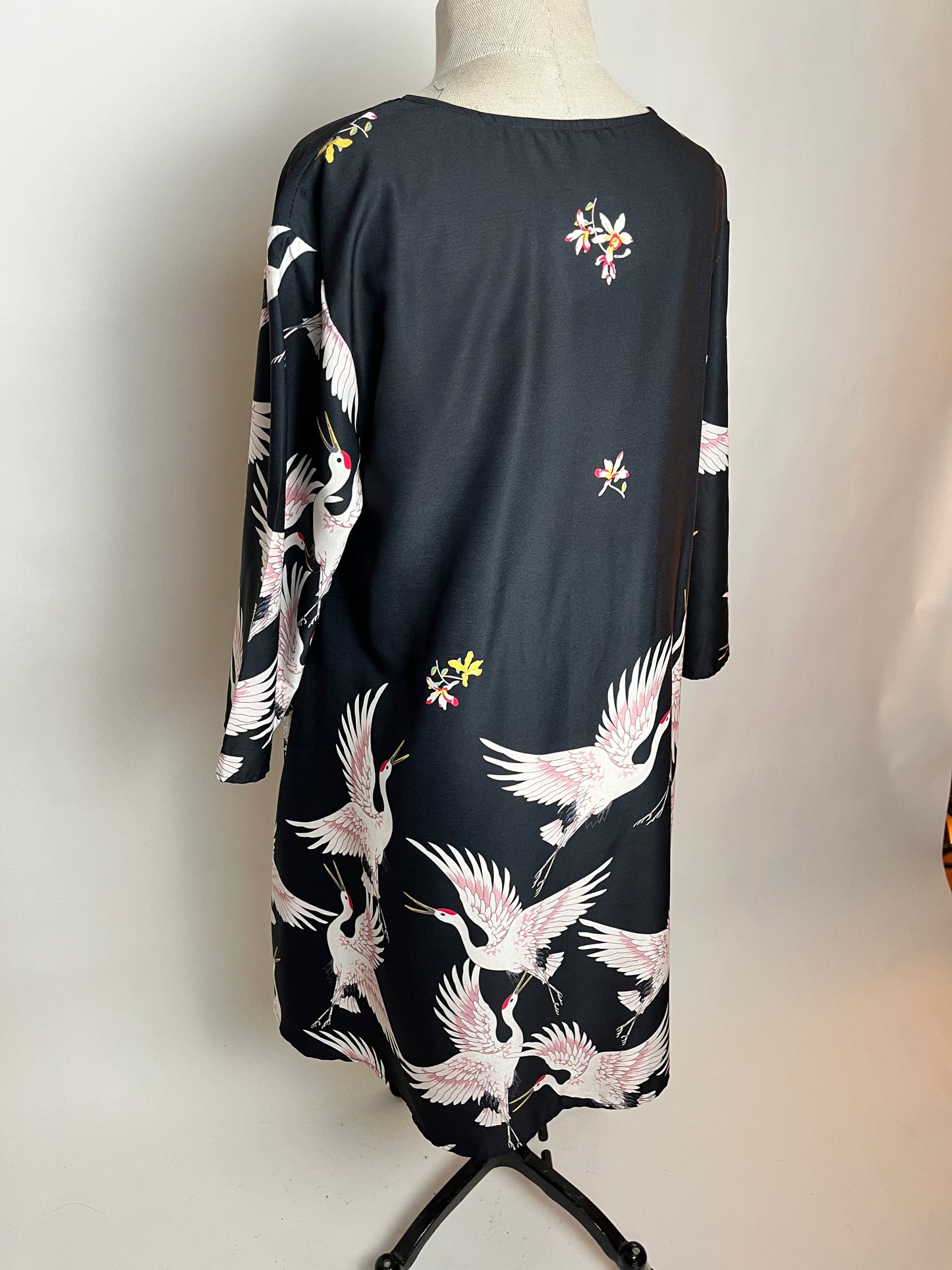Black Crane dress