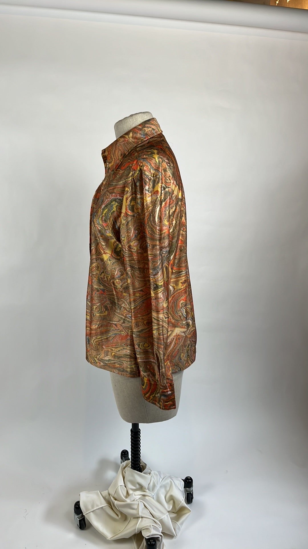 vintage top groovy brown