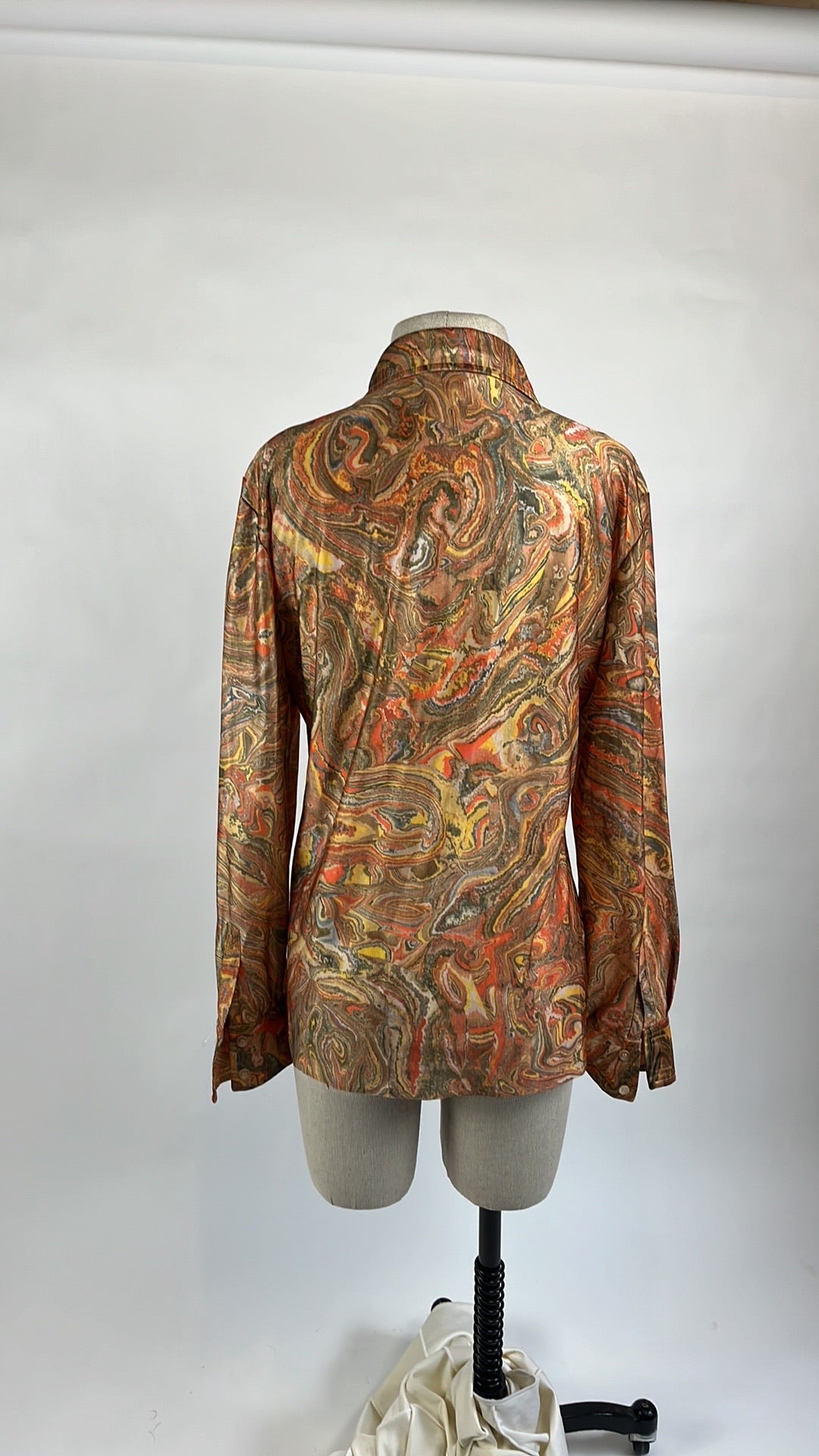vintage top groovy brown