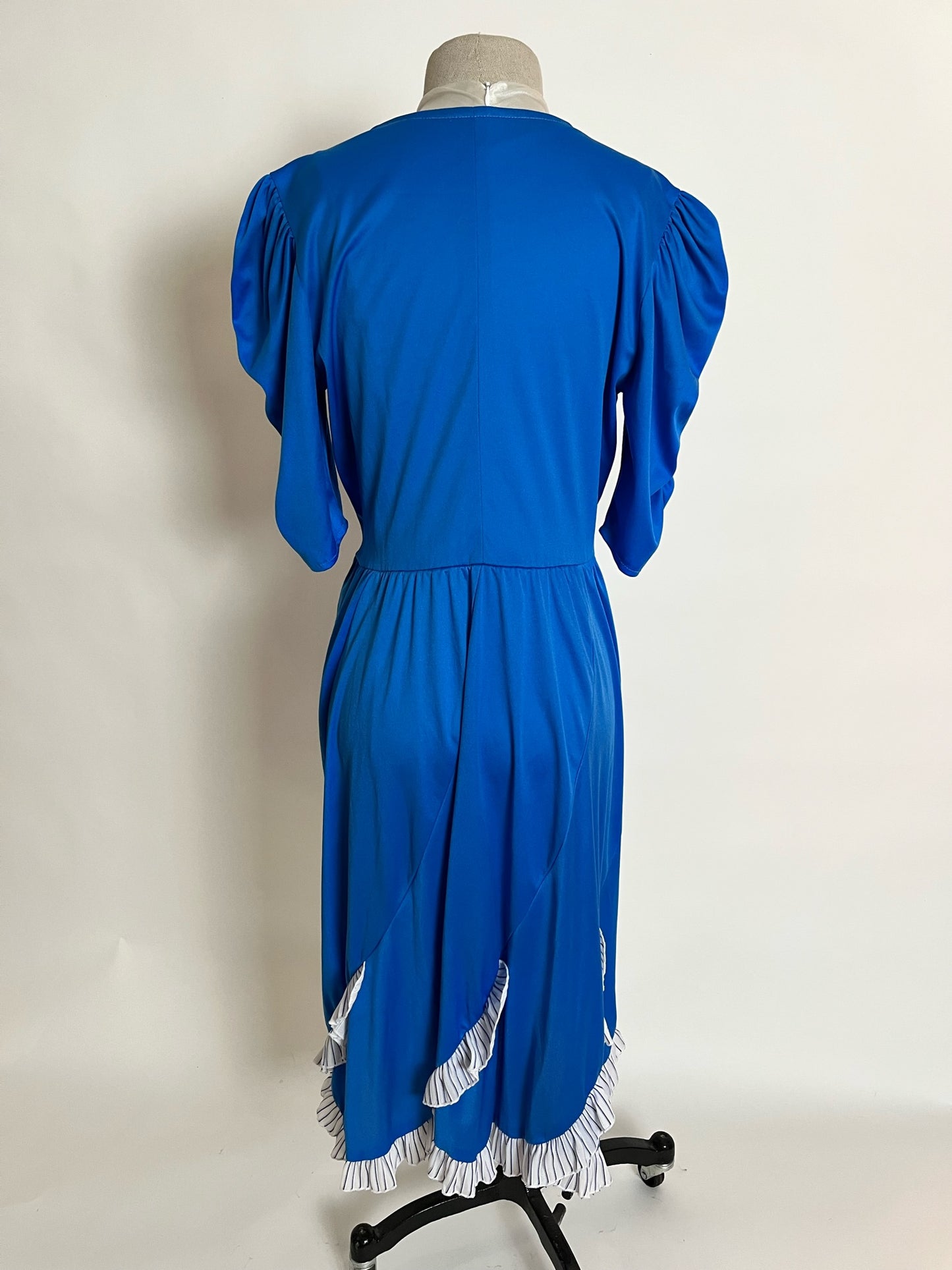 blue vintage dress