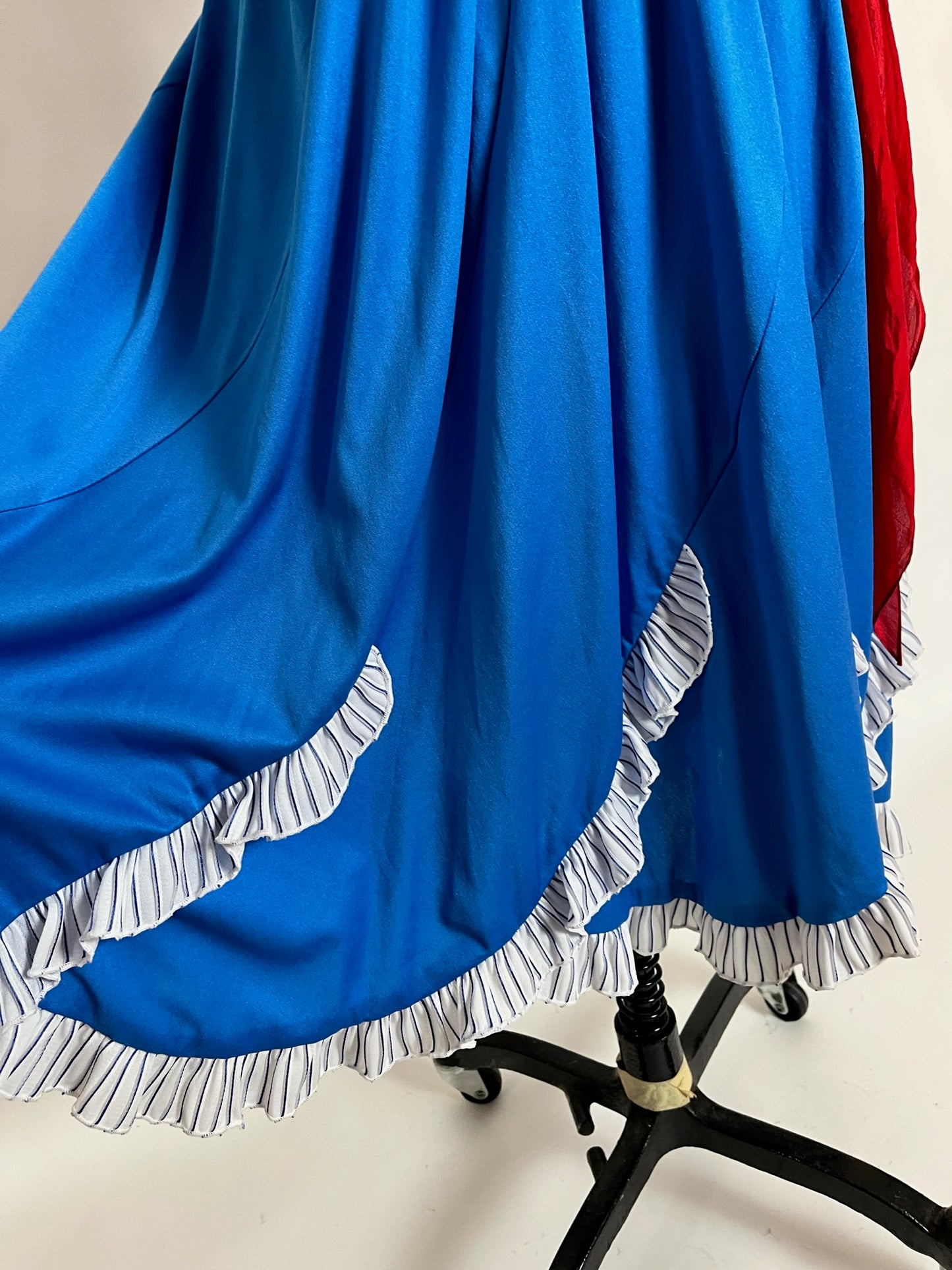 blue vintage dress