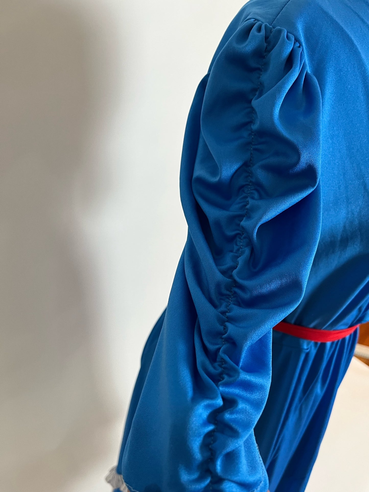 blue vintage dress