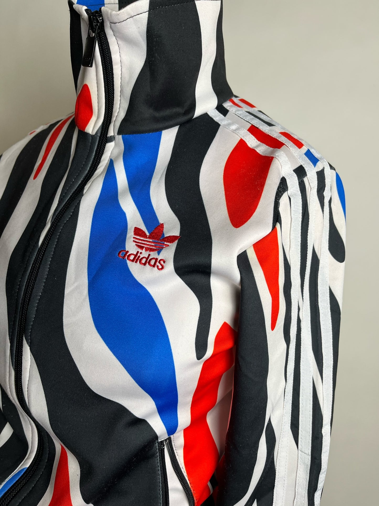 zebra adidas jacket
