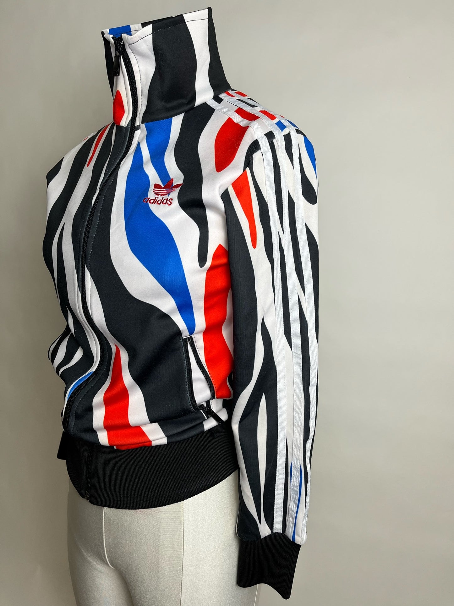 zebra adidas jacket