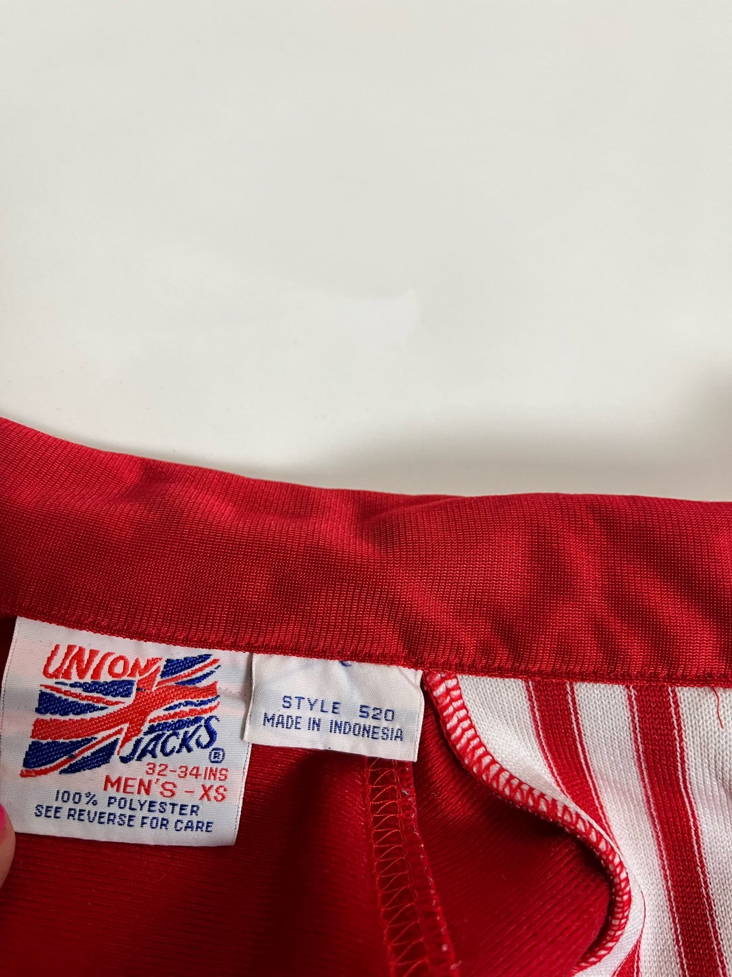 red st andrews jacket racer