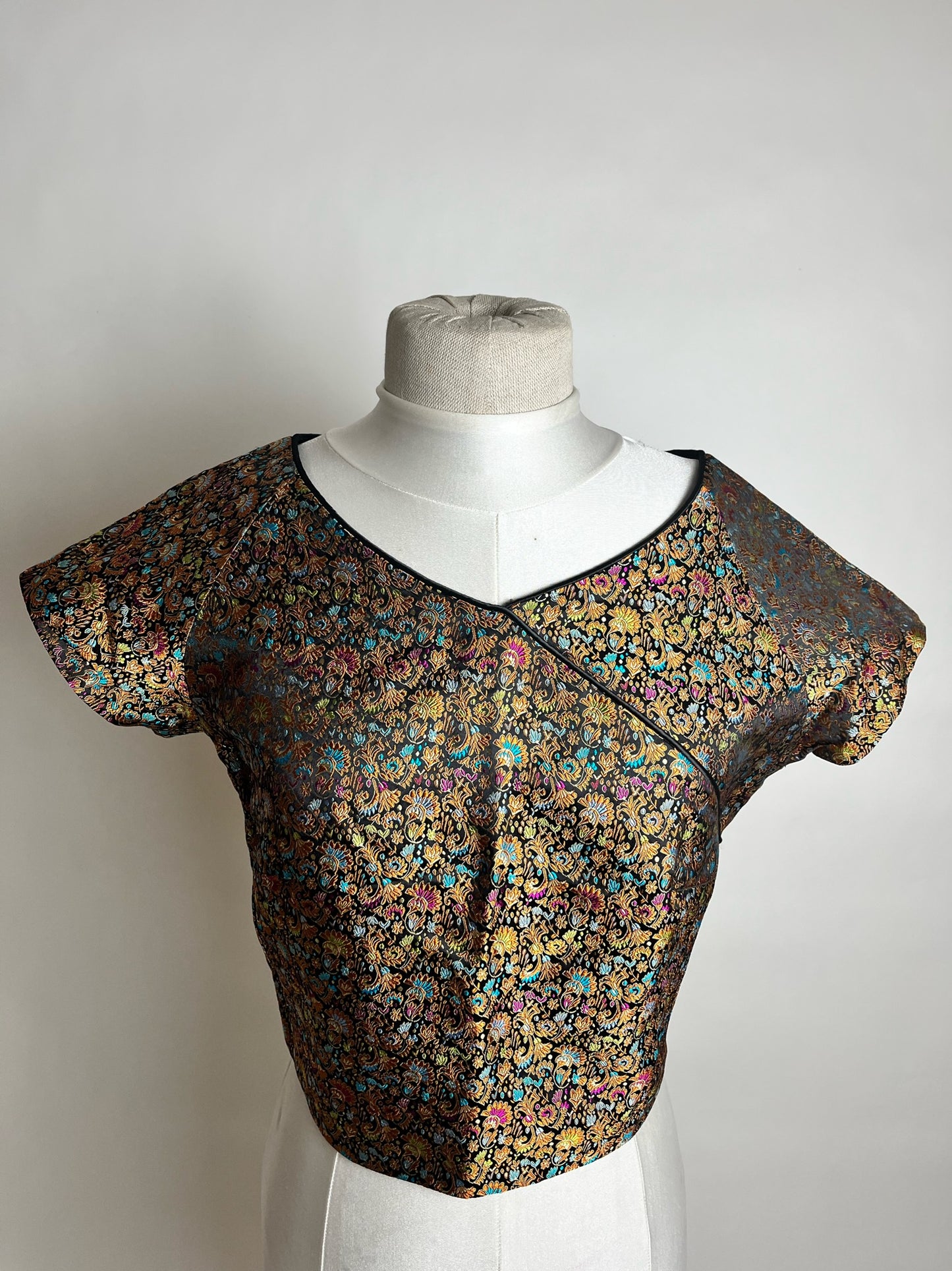 asian style vintage top