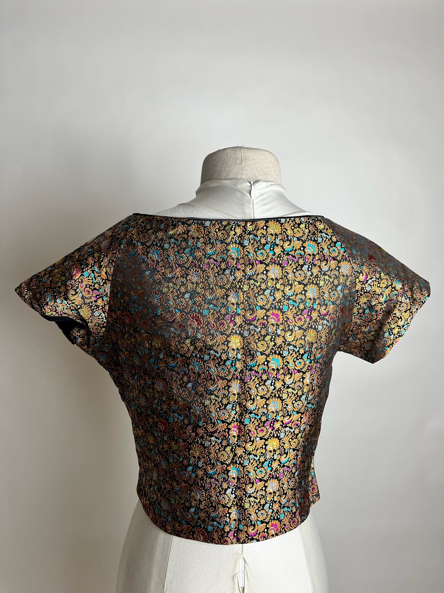 asian style vintage top