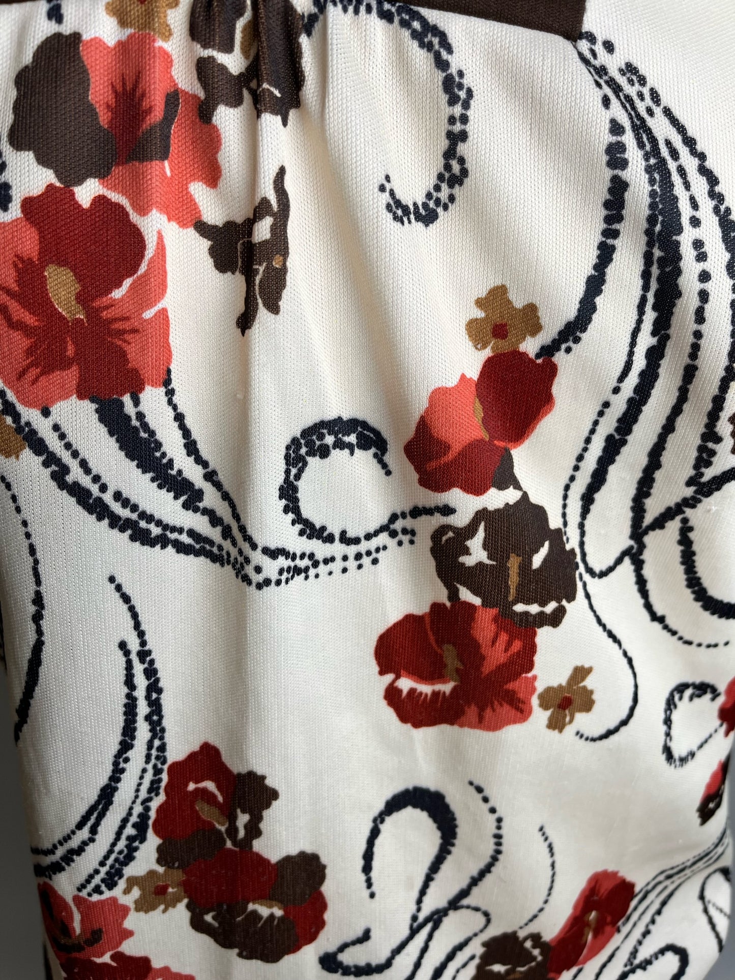 vintage brown top