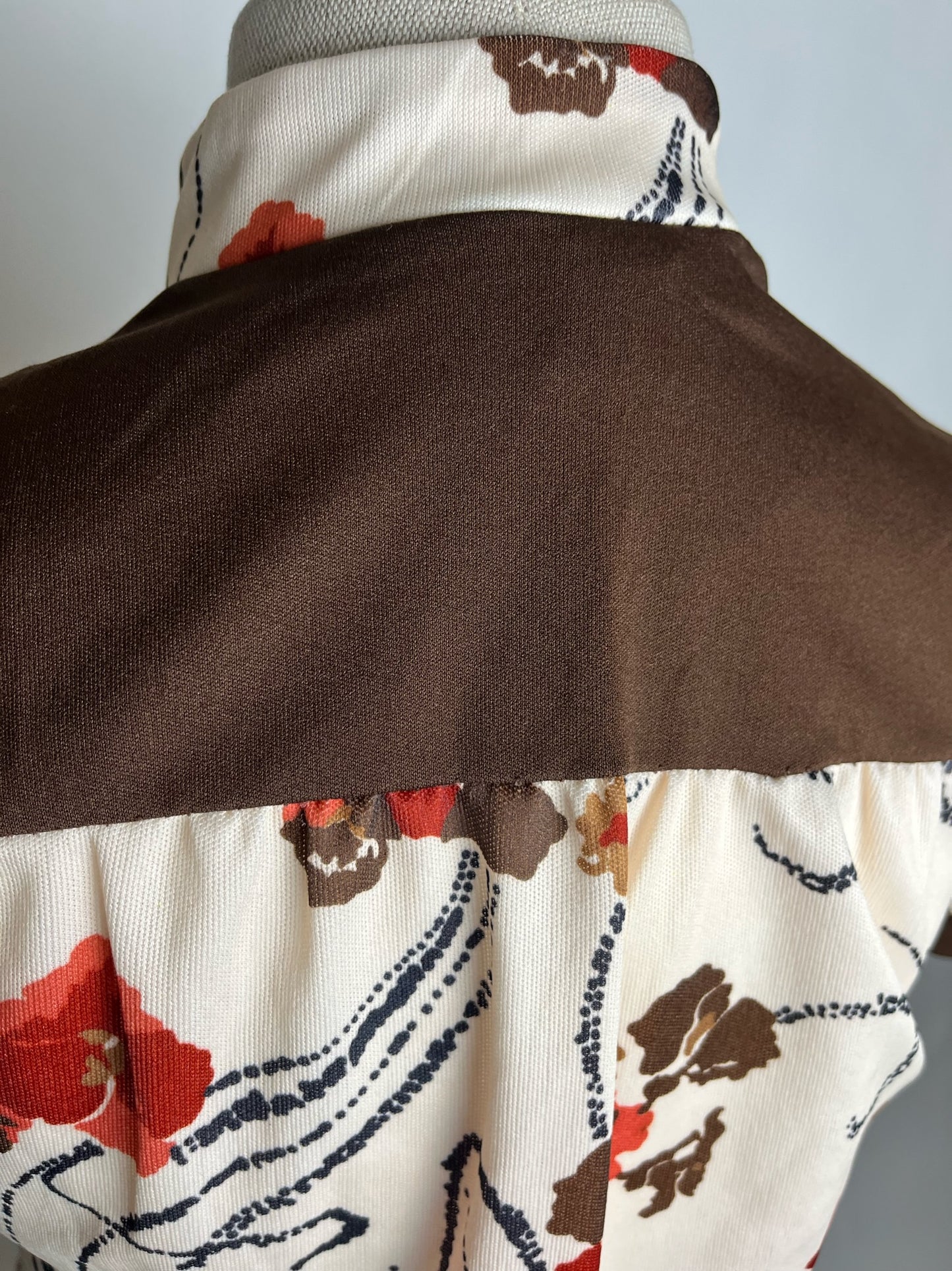 vintage brown top
