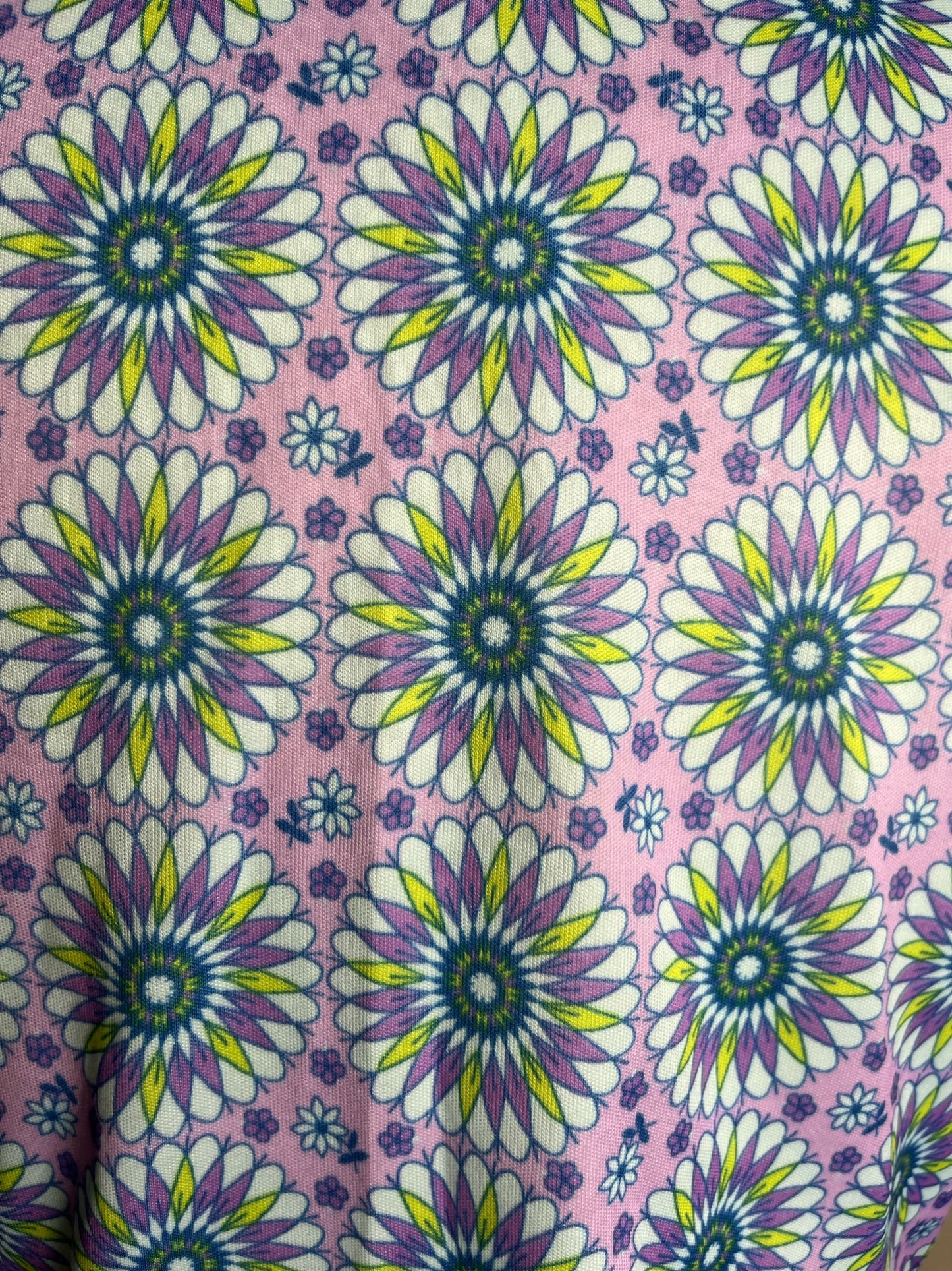 purple groovy vintage top