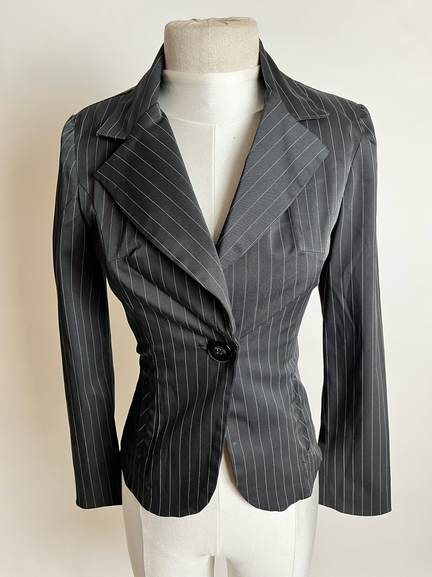 pin stripe blazer