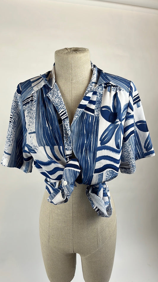 Blue Hawaiian top