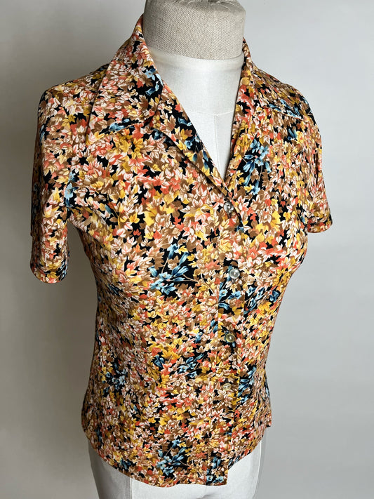 fall colors vintage top