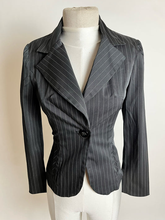 pin stripe blazer